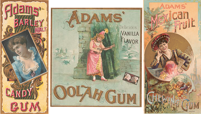 Adams & Sons' chewing gum images