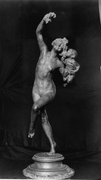 Sculpture, Bacchante with Infant Faun