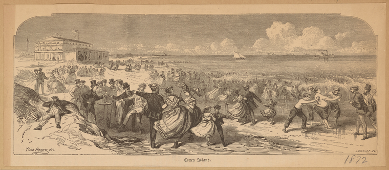 Coney Island, c. 1872