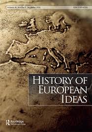 Cover, History of European Ideas