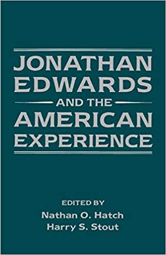 Cover, Jonathan Edwards and the American Experience