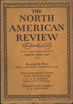 Cover, The North American Review