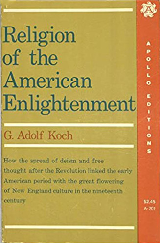 Cover, Religion of the American Enlightenment