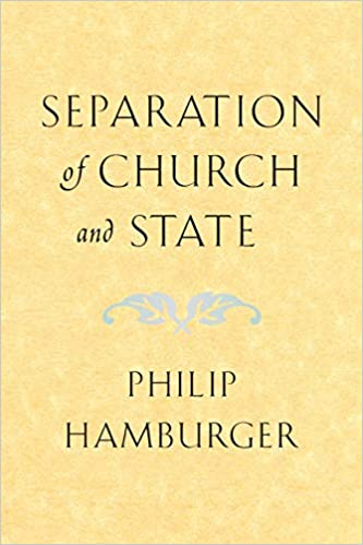 Cover, Separation of Church and State