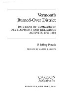 Cover, Vermont's Burned-Over District
