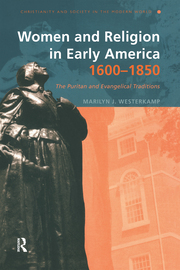 Cover, Women and Religion in Early America, 1600-1850