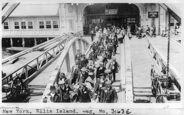 Arrivals at Ellis Island