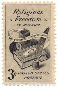 Flushing Remonstrance commemorative stamp